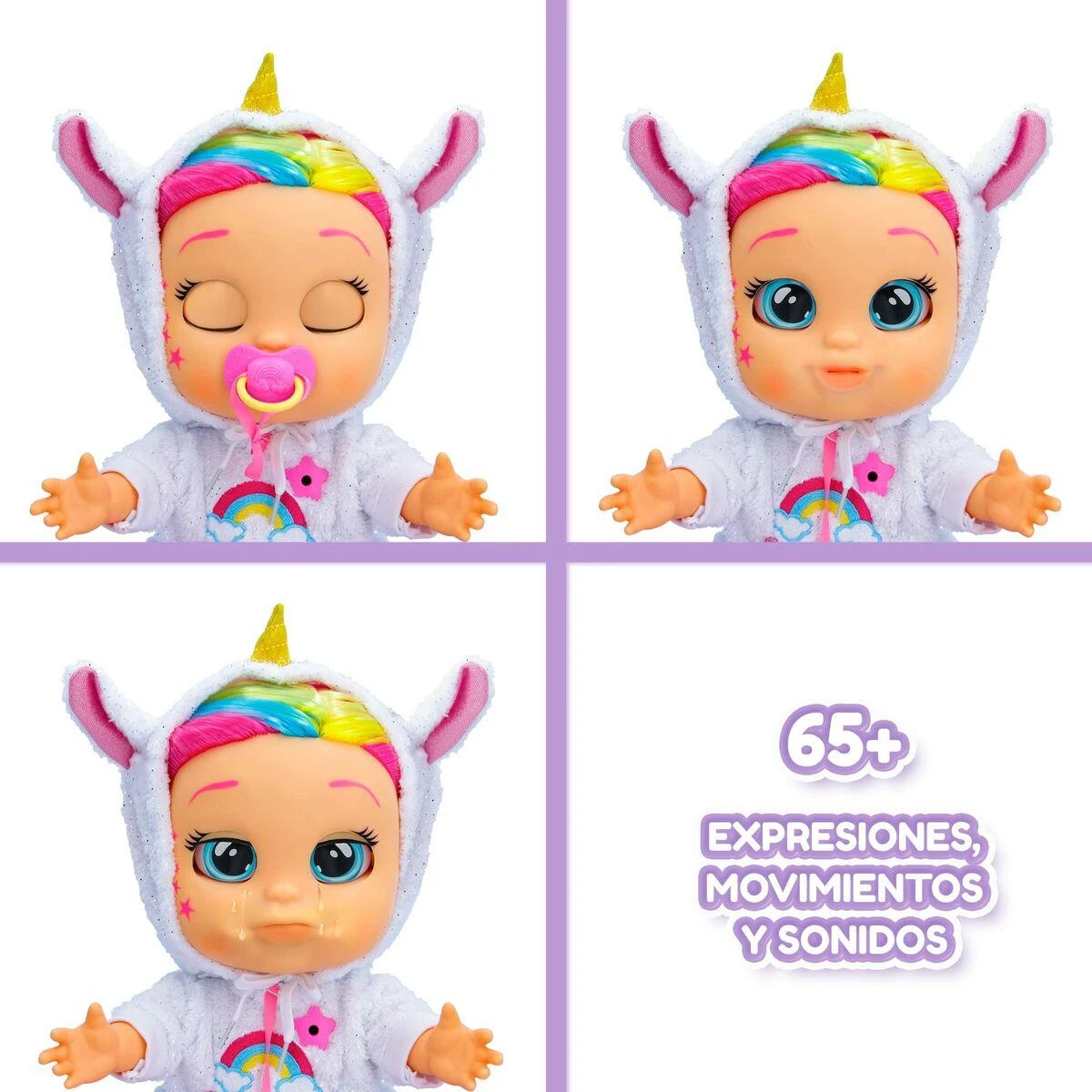Imc Toys Lėlė kūdikis su priedais Tm Toys Cry Babies