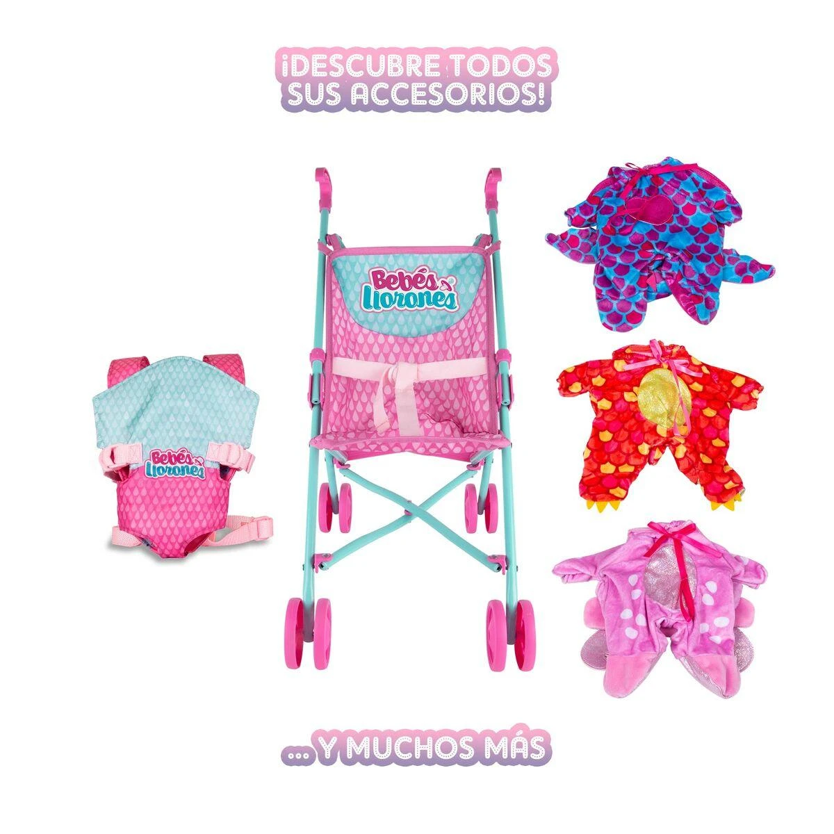 Imc Toys Lėlė kūdikis su priedais Tm Toys Cry Babies
