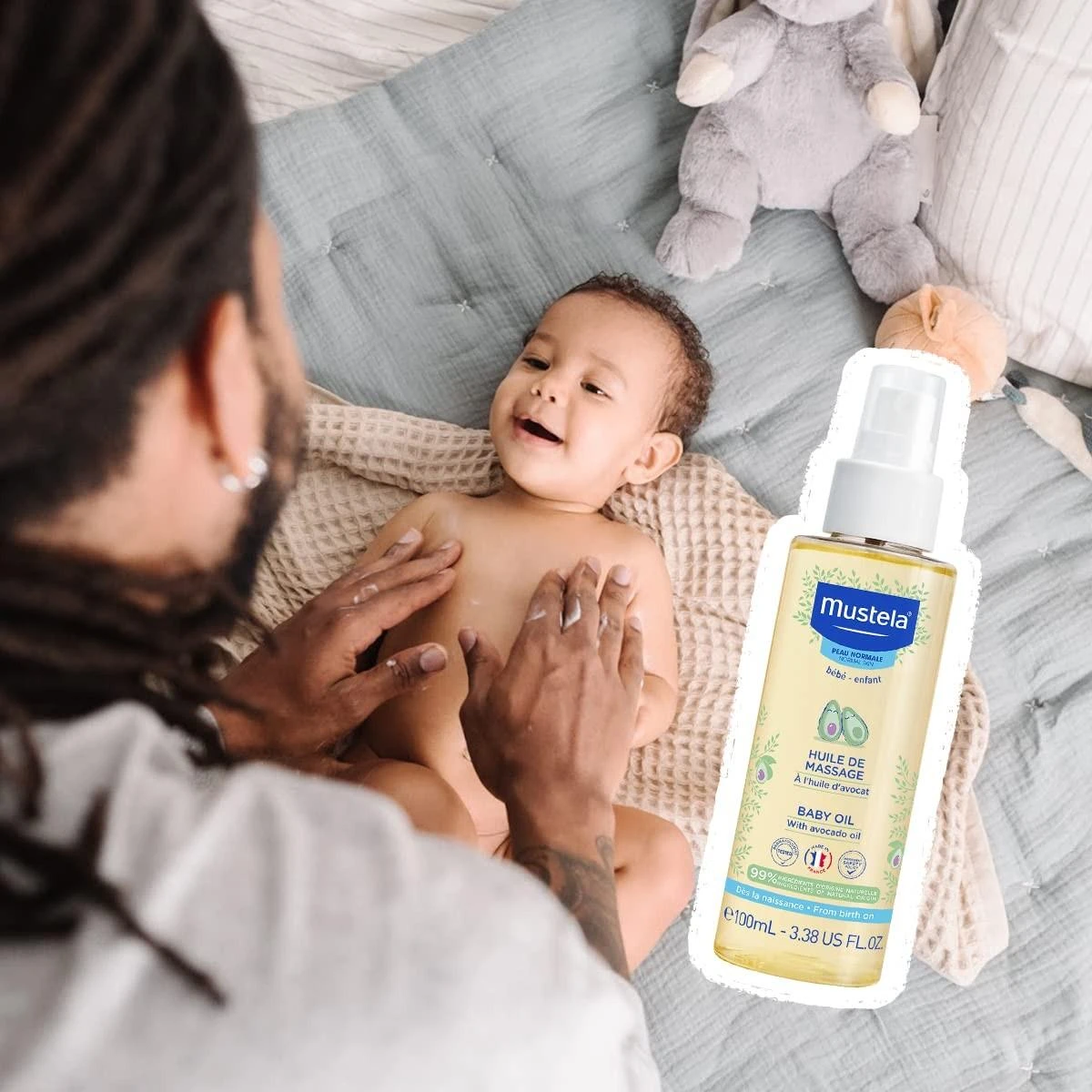 "Mustela kūdikių aliejus" 100ml