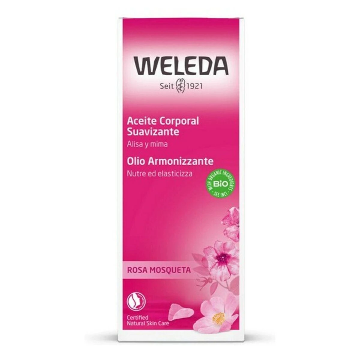 "Weleda" laukinių rožių kūno aliejus 100ml