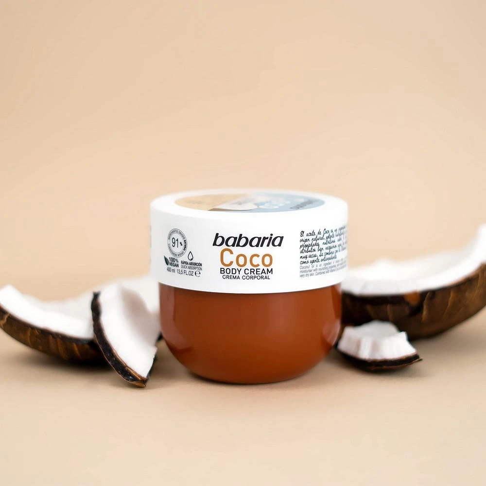 Babaria Kokosų kūno kremas 400ml