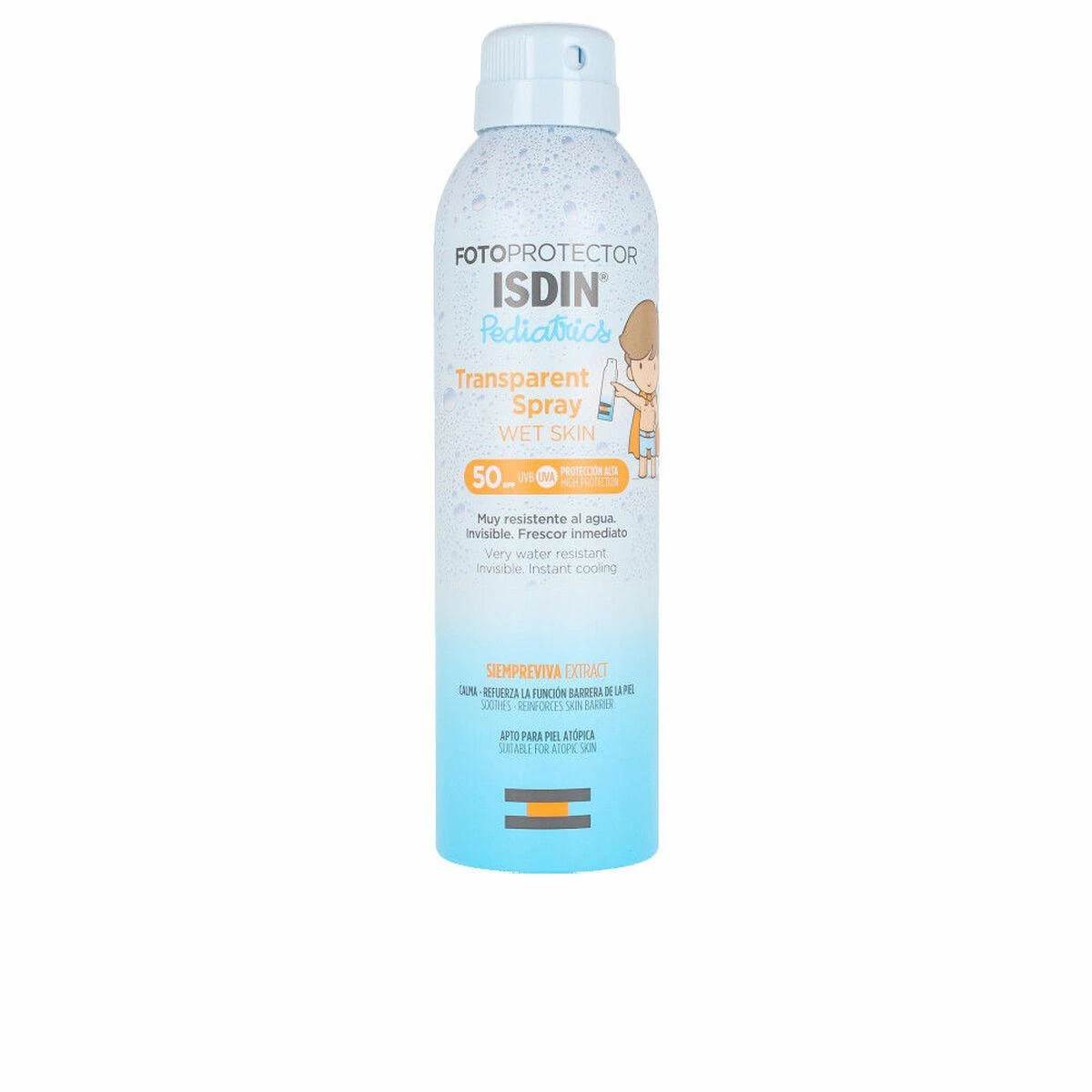 "Isdin Fotoprotector Pediatrics" skaidrus purškiklis drėgnai odai Spf50 250ml