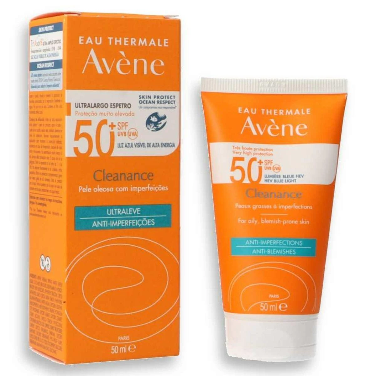 veido losjonas Avene Cleanance Spf 50, 50 ml