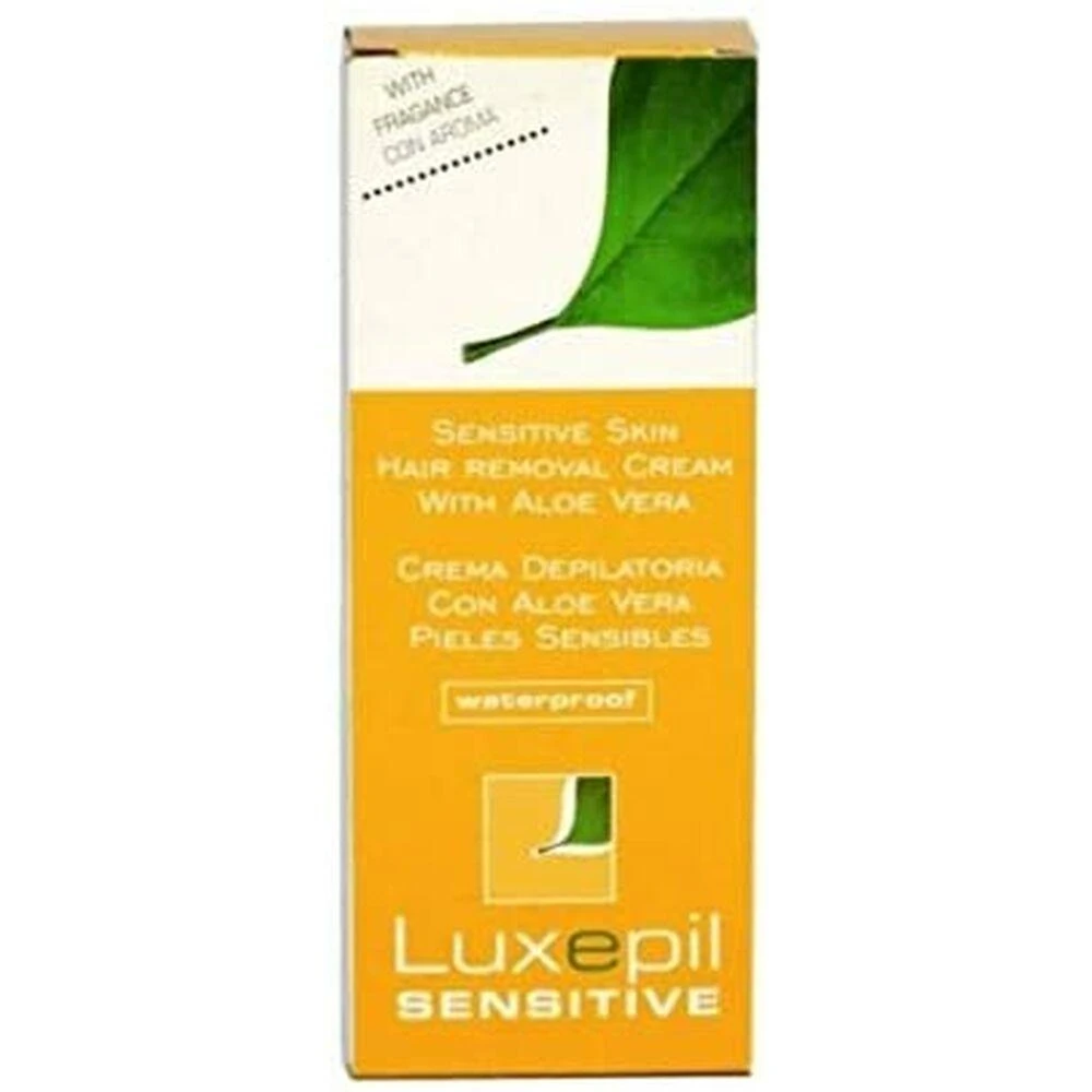 Luxepil Sensitive Classic depiliacinis kremas + mentelė 150ml