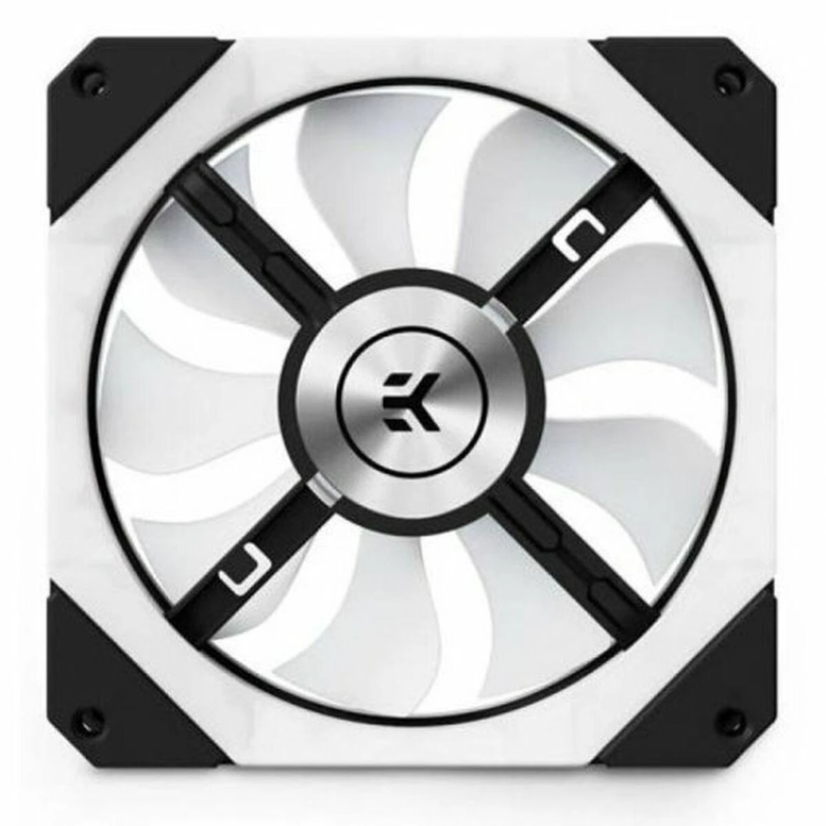 Ek Water Blocks EK-Quantum Impulse 120 D-RGB - Juodas 400-1800 rpm