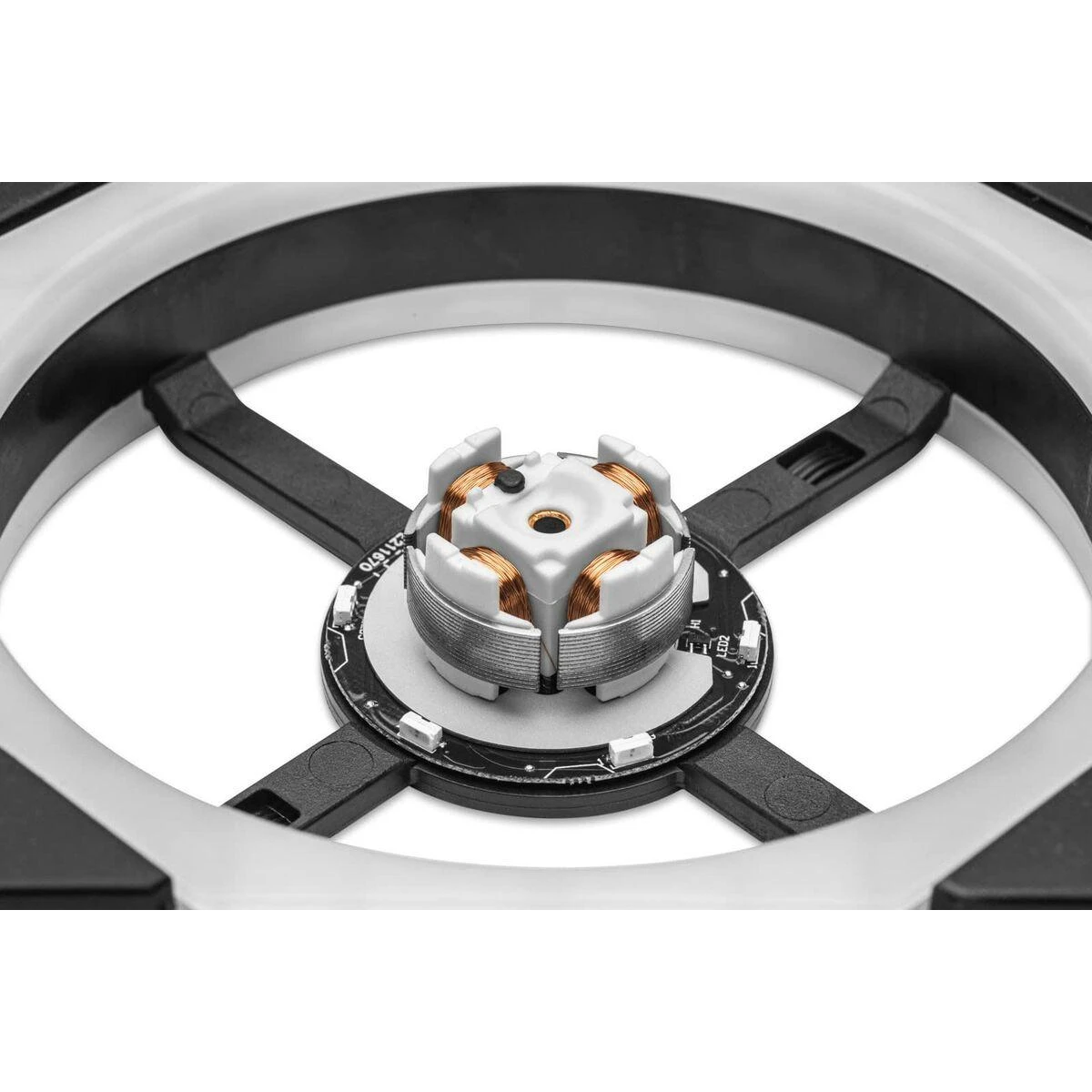 Ek Water Blocks EK-Quantum Impulse 120 D-RGB - Juodas 400-1800 rpm