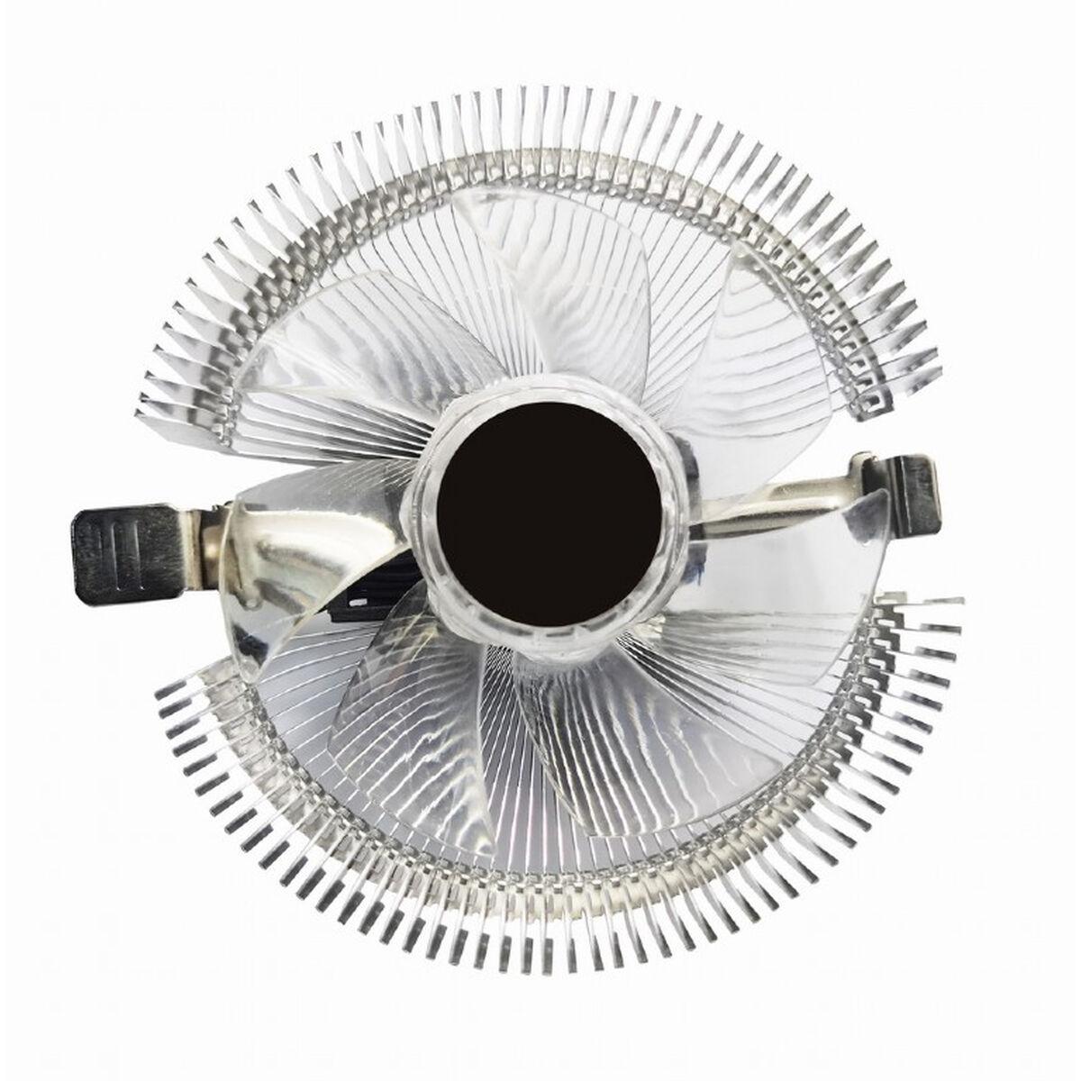 GEMBIRD CPU aušinimo ventiliatorius Huracan X40 9 cm 55W mėlynas LED 4 kontaktų