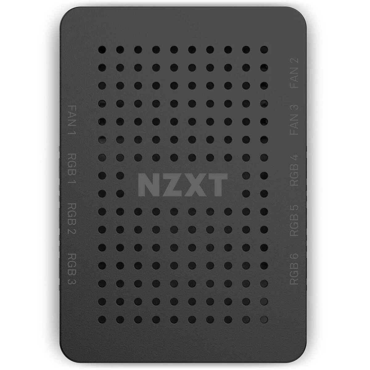 NZXT valdiklis V2 su ventiliatorių ir RGB jungčių žymėjimu