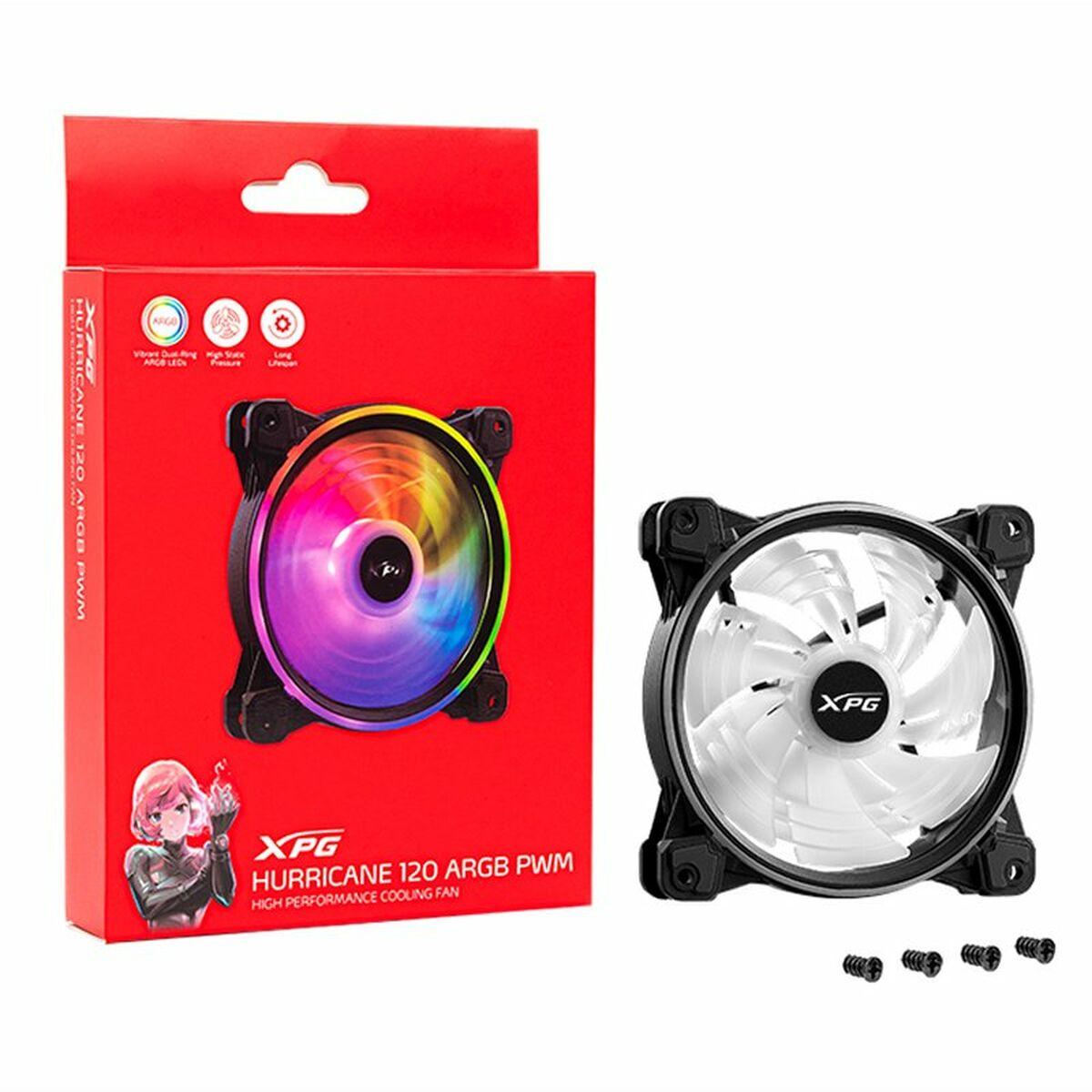 XPG (ADATA) XPG HURRICANE 120 ARGB PWM ventiliatorius