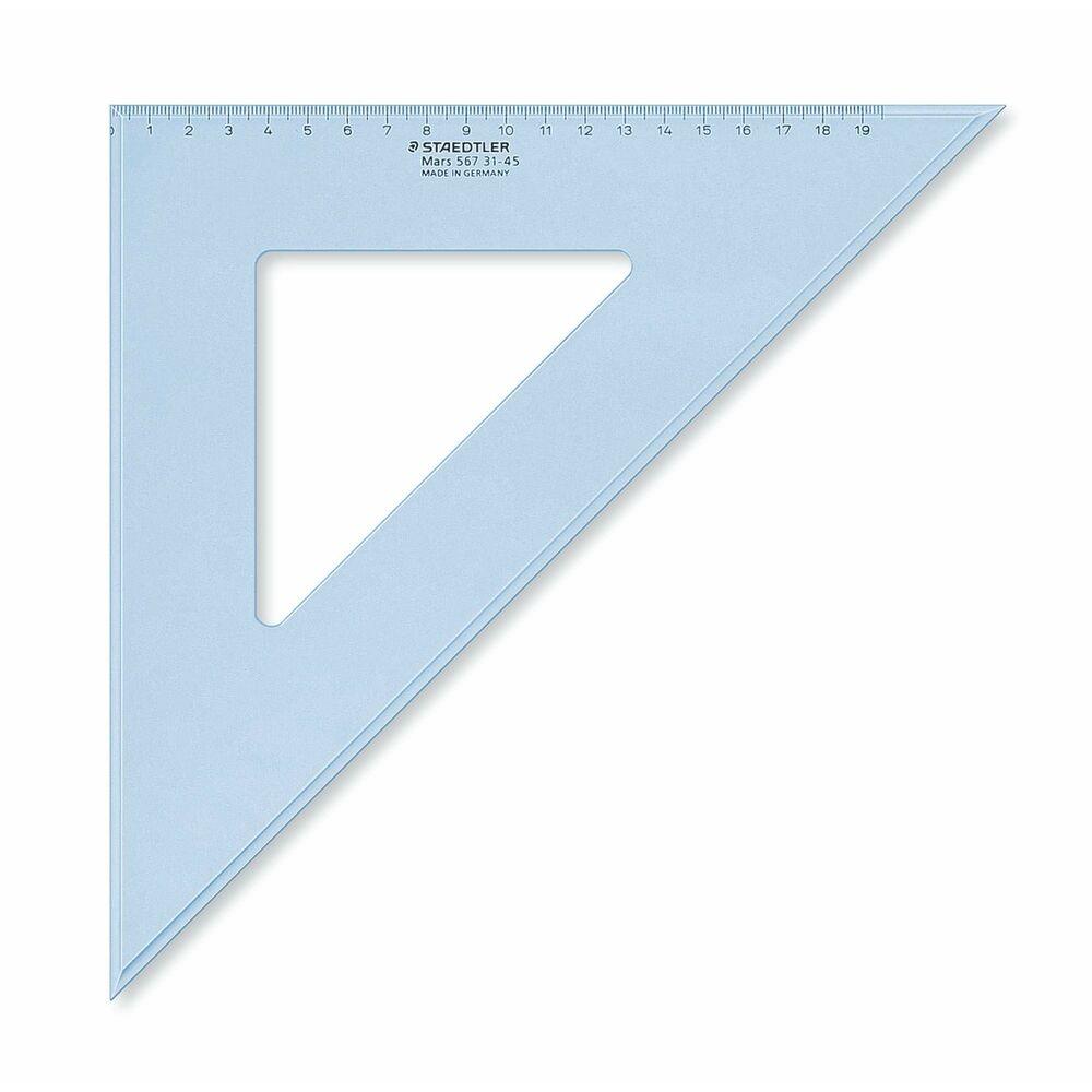 Staedtler Staedtler Mars 567 Linijka biurkowa 310 mm Plastik Mėlyna, Permatomas 1 vnt.