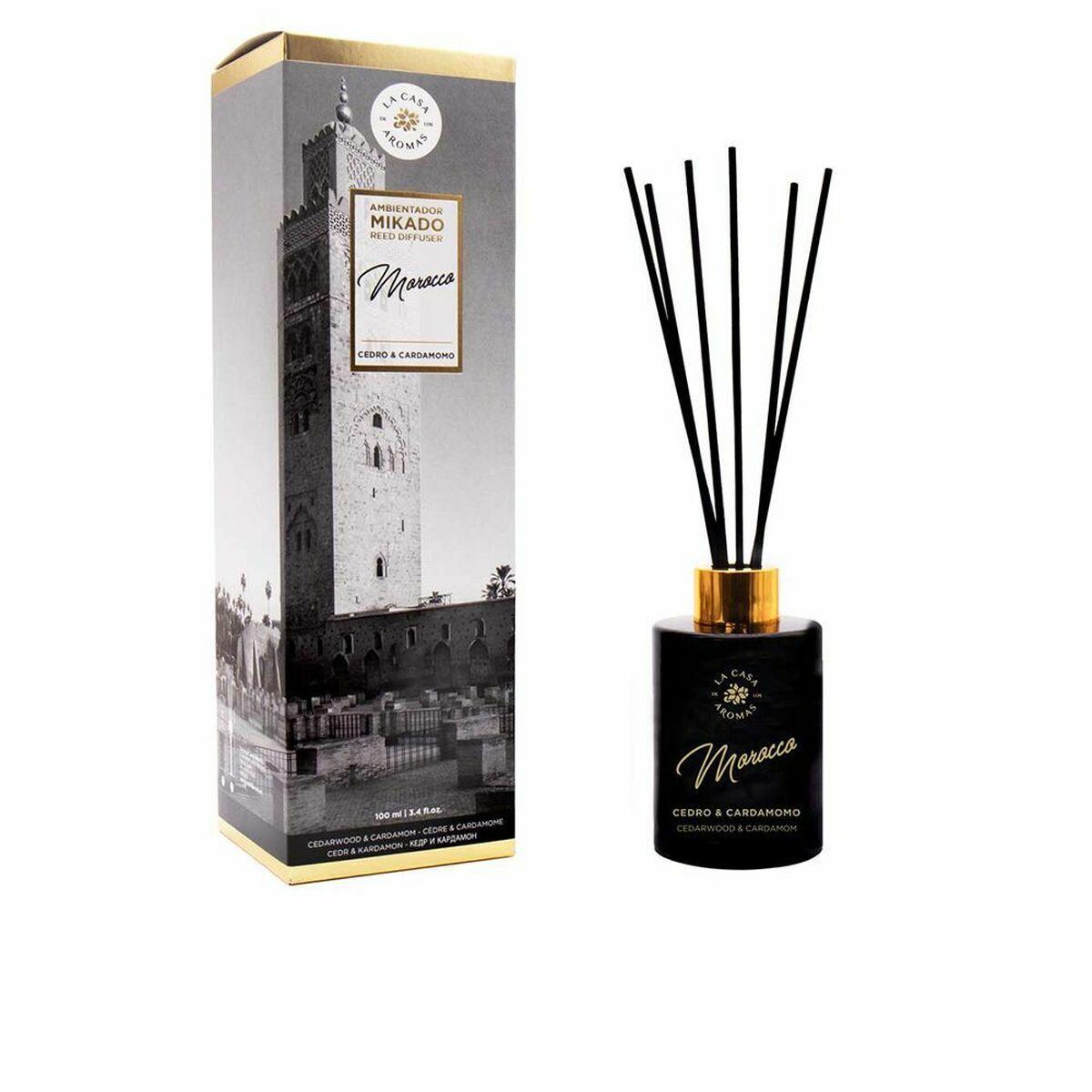 Oro gaiviklis La Casa De Los Aromas Ambientador Mikado Edición Morroco Cedro y Cardamomo 100ml
