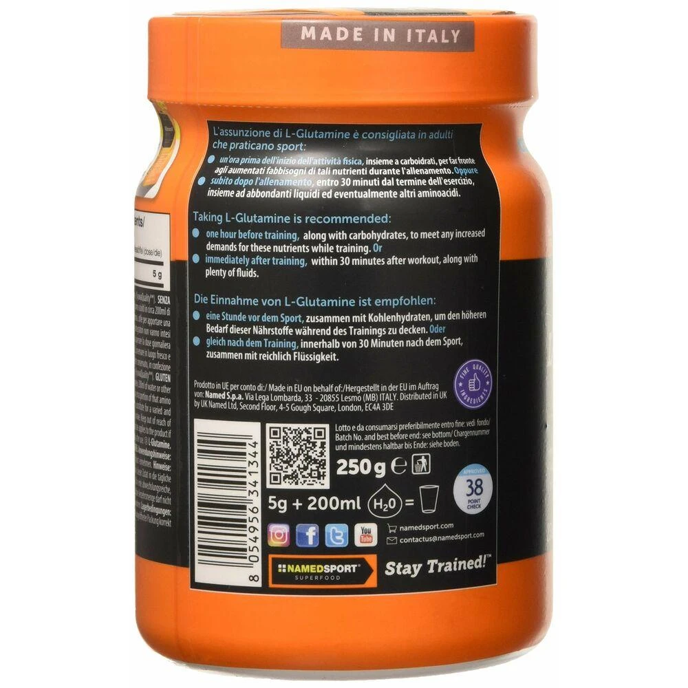 NAMEDSPORT L-GLUTAMINAS - 250G