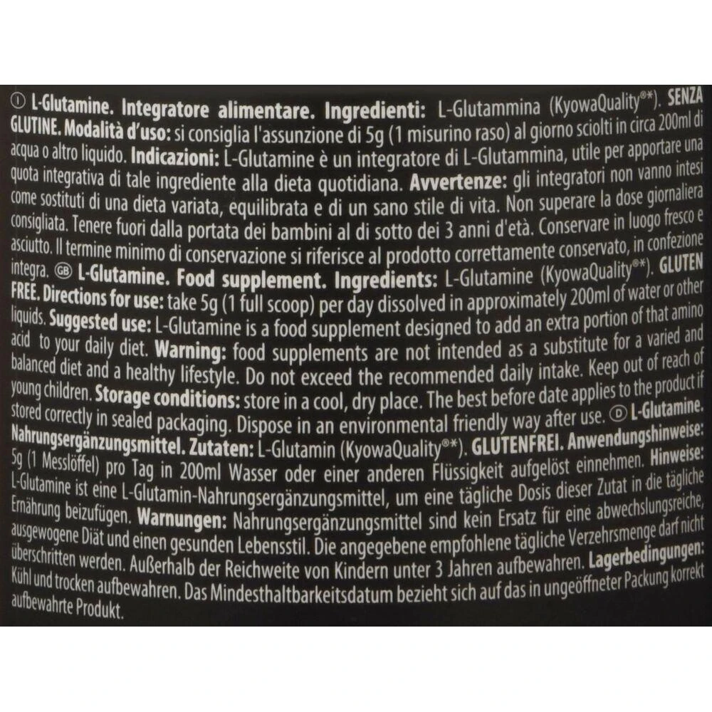 NAMEDSPORT L-GLUTAMINAS - 250G