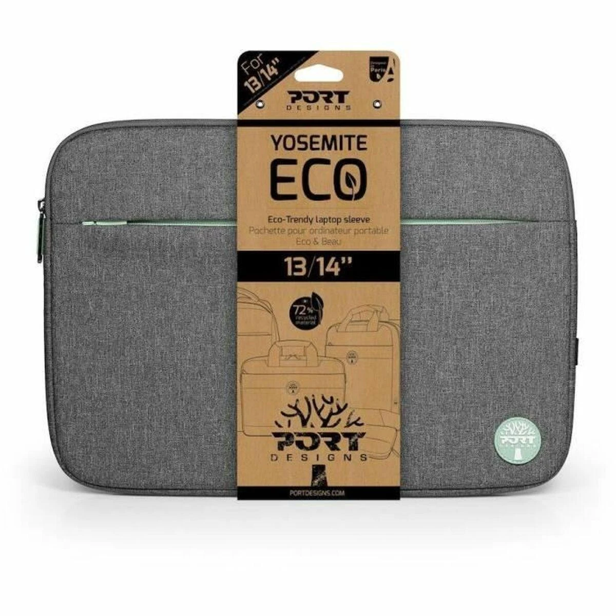 PORT DESIGNS | Yosemite Eco Sleeve 13/14 | Sleeve | Pilkas