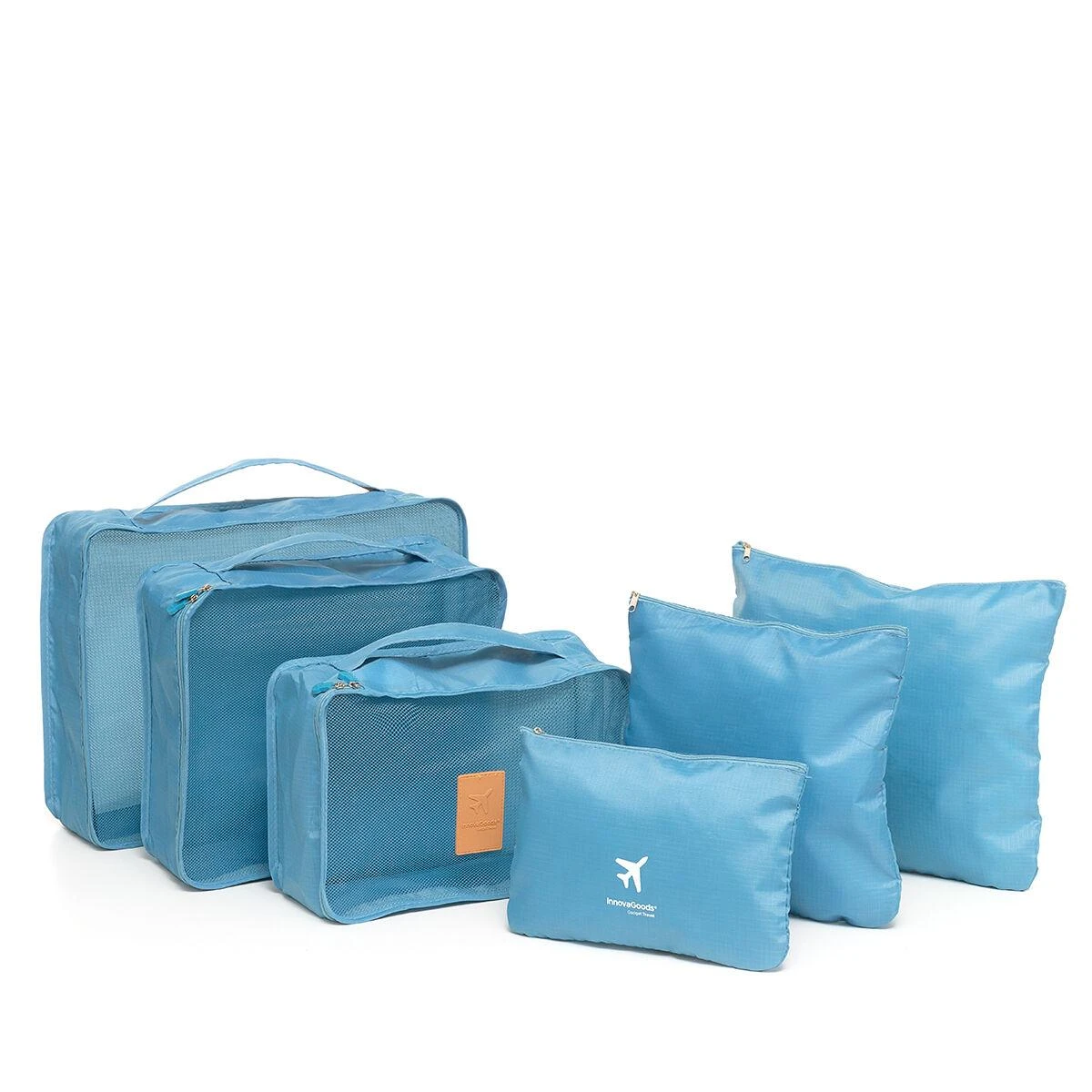 Kelioninis Lagaminų krepšių dėklas Luggan InnovaGoods 6 Dalys