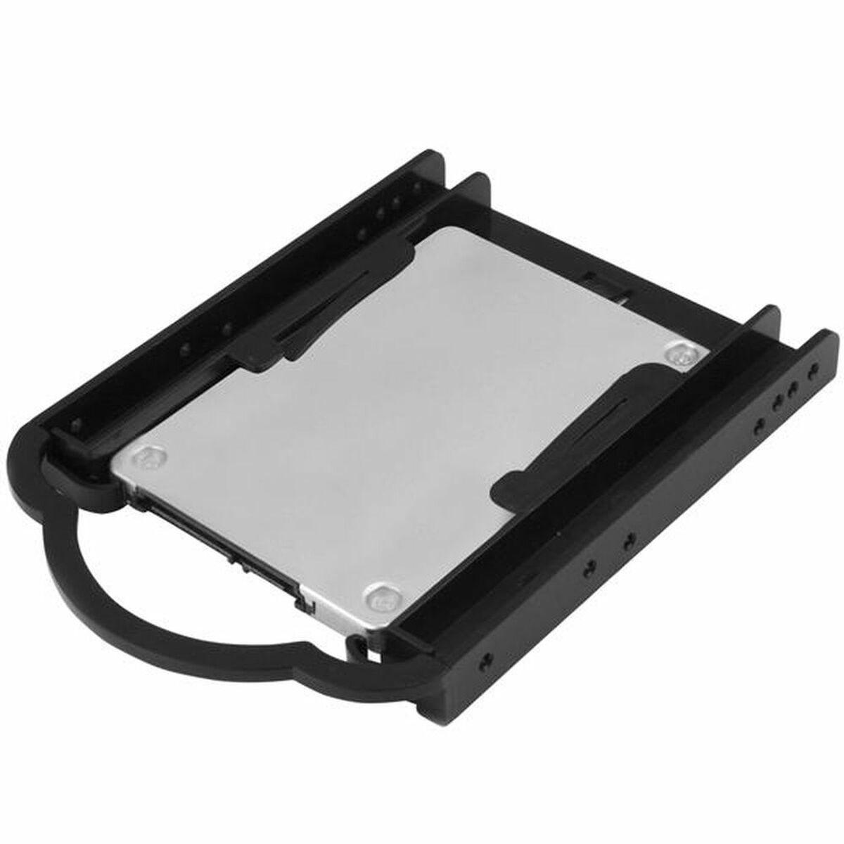 StarTech.com BRACKET125PT diskų įrenginio skyriaus dangtelis 8,89 cm (3.5") Nešantysis skydelis Juoda