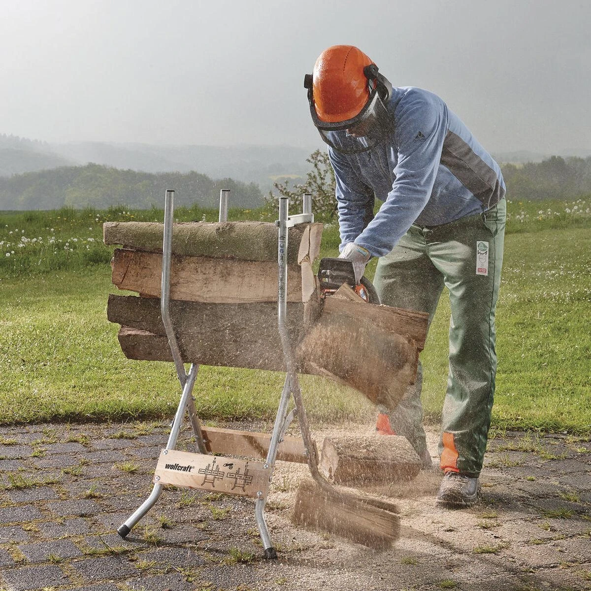 Wolfcraft medienos pjovimo stovas (5119000)