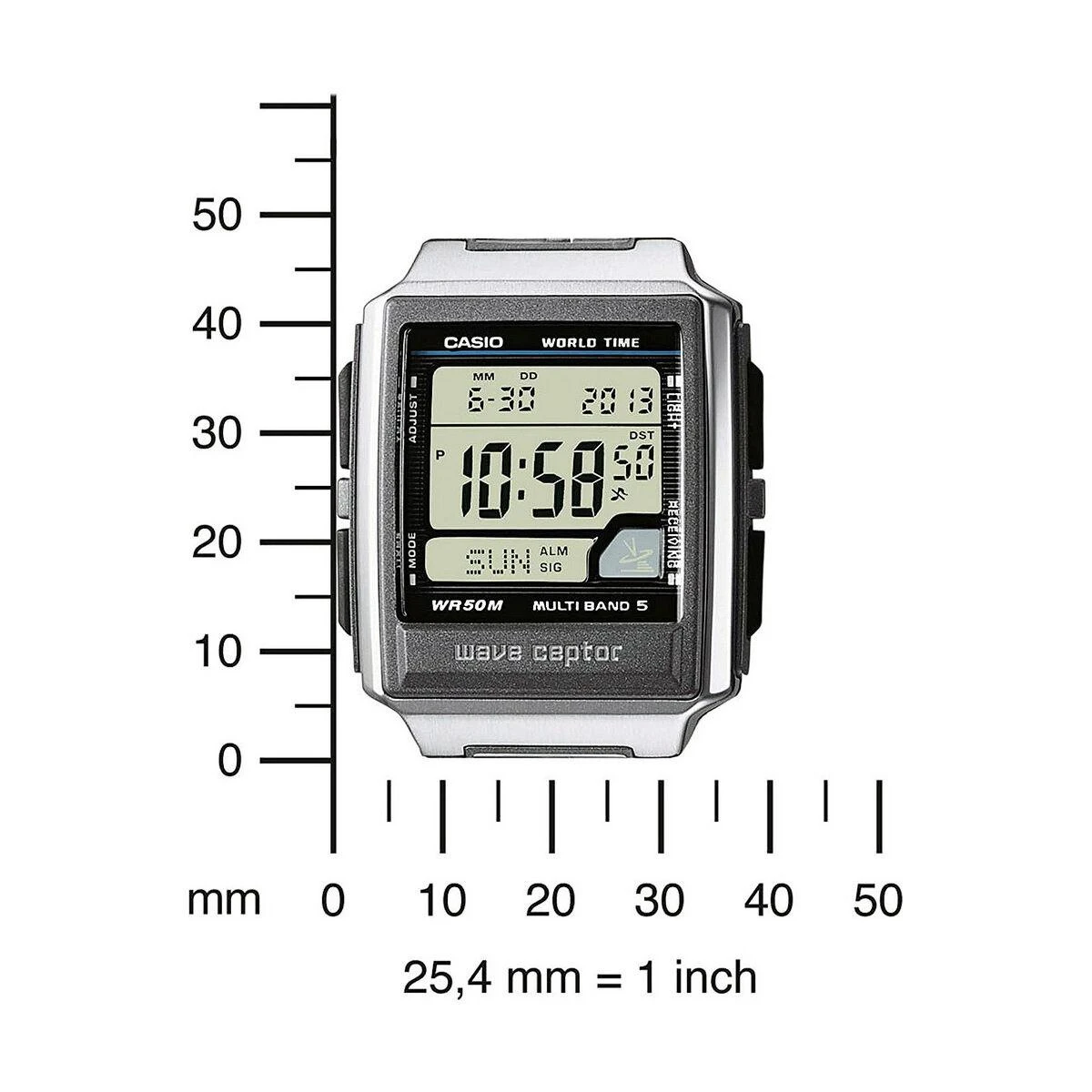 Laikrodis Casio Collection Vintage Casio Wave Ceptor WV-59R-1AVEF