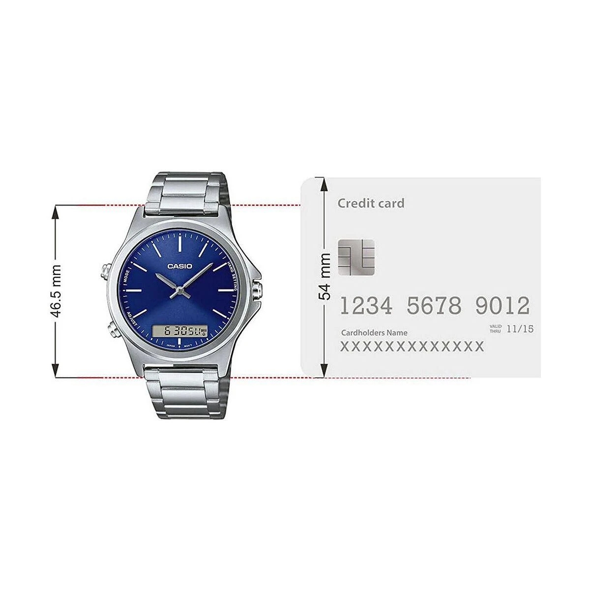 Laikrodis vyrams CASIO MTP-VC01D-2E + BOX (zd239a)
