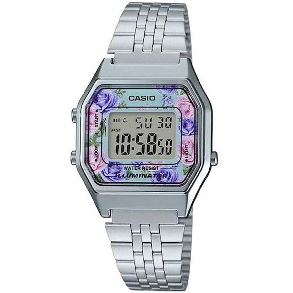 CASIO LA680WA-2C MOTERIS LAIKRODIS (zd631i) + DĖŽĖ