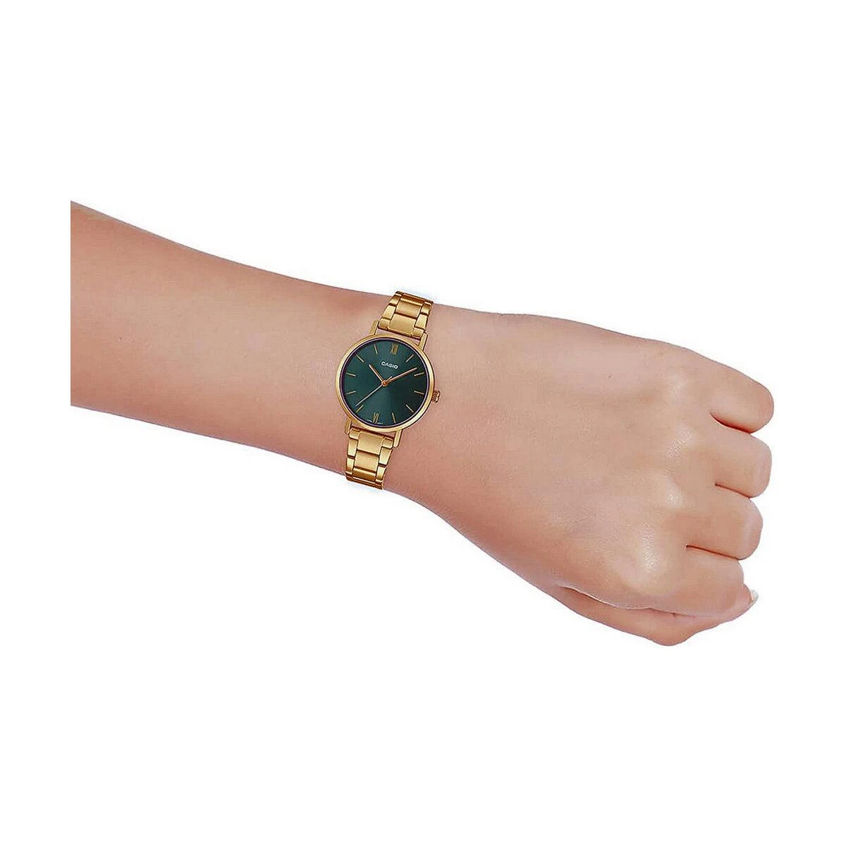 Laikrodis moterims CASIO LTP-VT02G-3A KLASYKA + dėžutė