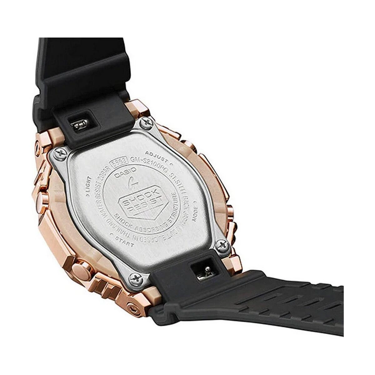 Laikrodis Casio G-shock ORIGINAL GM-S2100PG-1A4ER METAL COVERED
