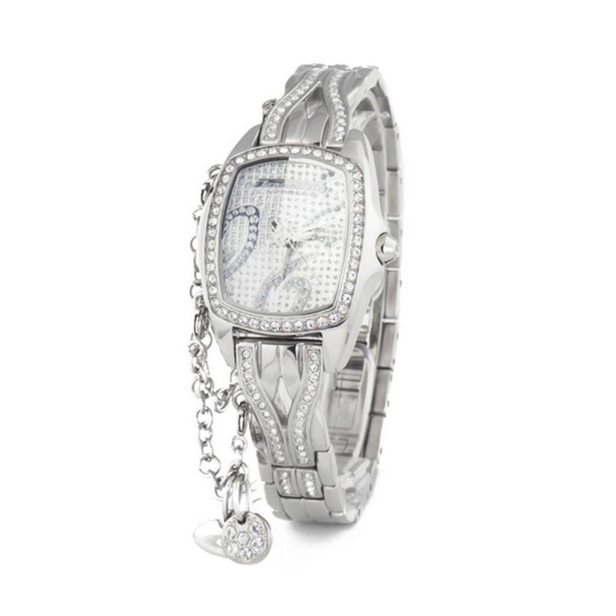 Laikrodis CHRONOTECH CT7008LS-06M. Kwarcowy, Kolor sidabrinė. Kobieta.