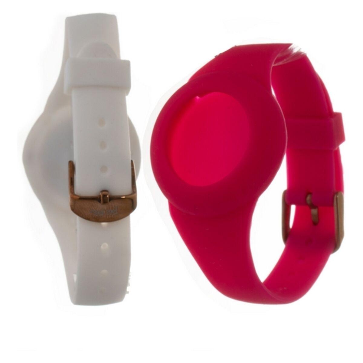 Laikrodis FOLLI FOLLIE WF15P042ZSZ. Kwarcowy, Kolor balta. Kobieta.