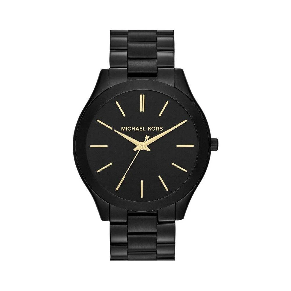 Laikrodis moterims Michael Kors Slim Runway MK3221, Juodas