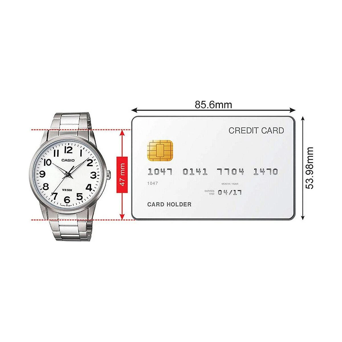 Laikrodis vyrams CASIO MTP-1303D-7BVDF (zd021c) + dėžutė