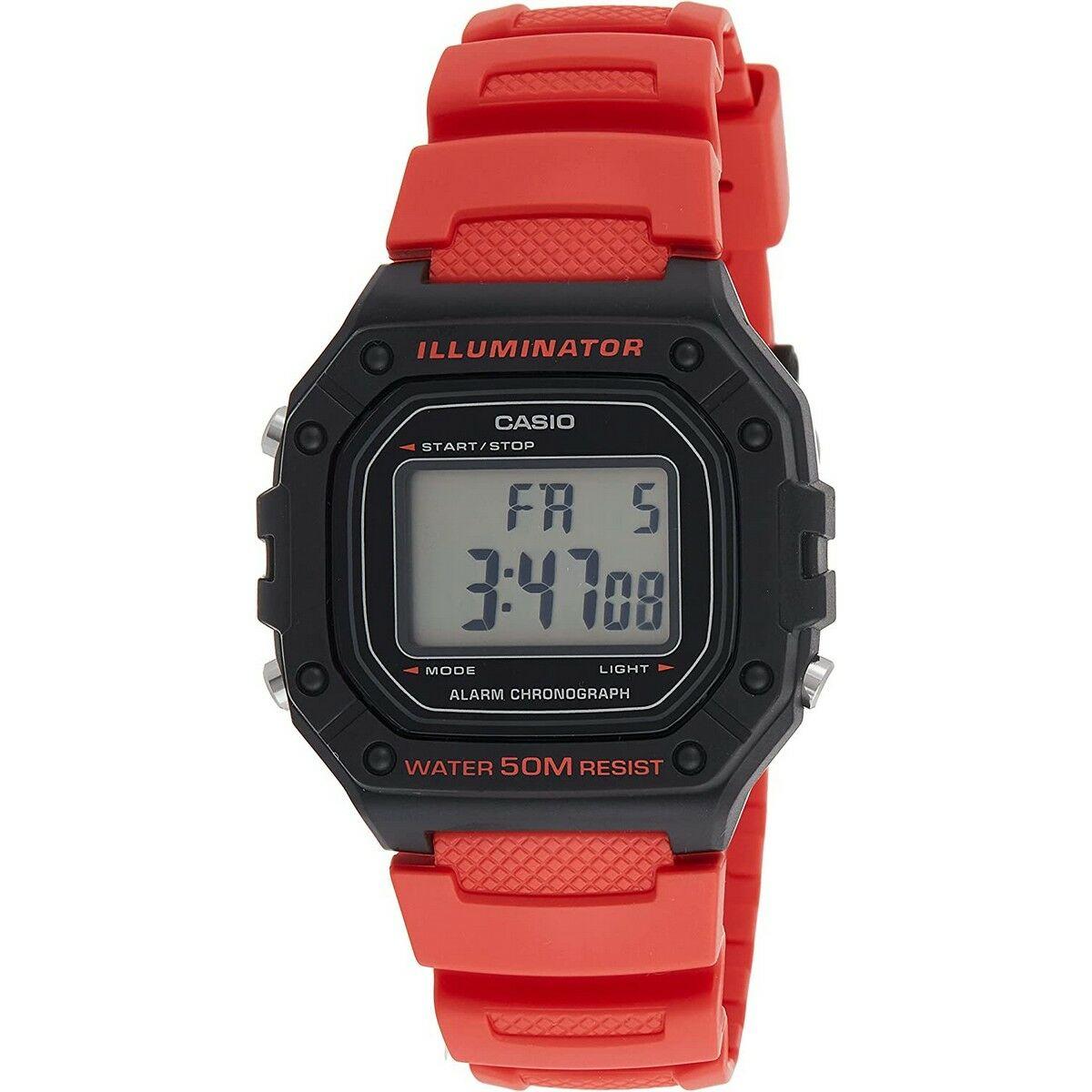 Vyriškas laikrodis CASIO W-218H-4B + BOX