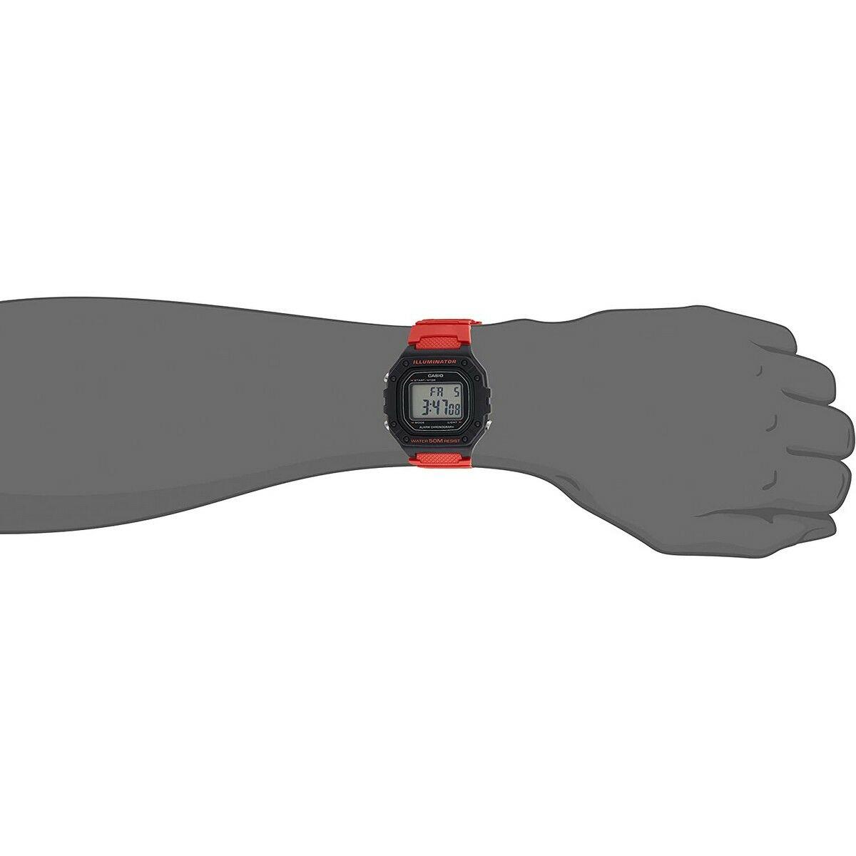 Vyriškas laikrodis CASIO W-218H-4B + BOX