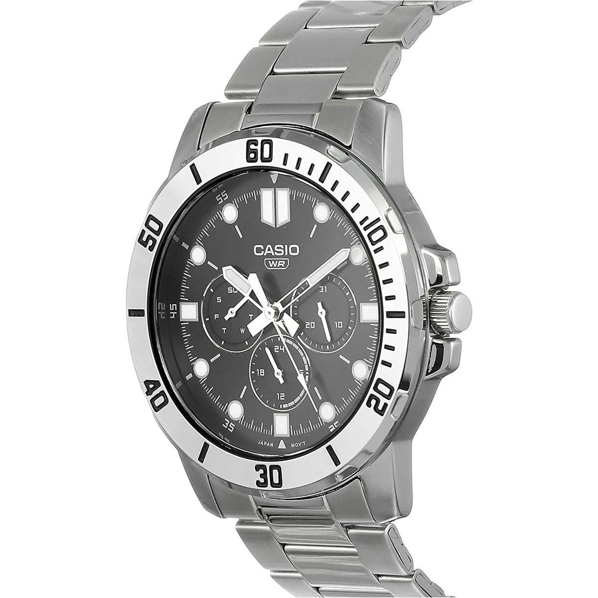 CASIO VYRIŠKAS LAIKRODIS MTP-VD300D-1E (zd268a) + DĖŽUTĖ