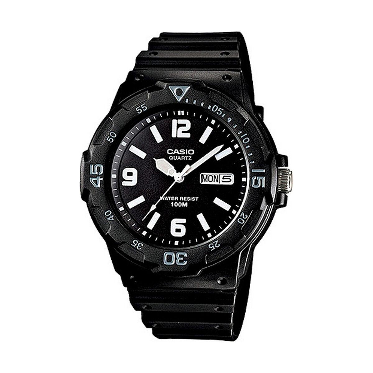 Casio MRW-200H-1B2VEF rankinis laikrodis Kvartcas Laikrodis su apyranke Kištukinis Juoda