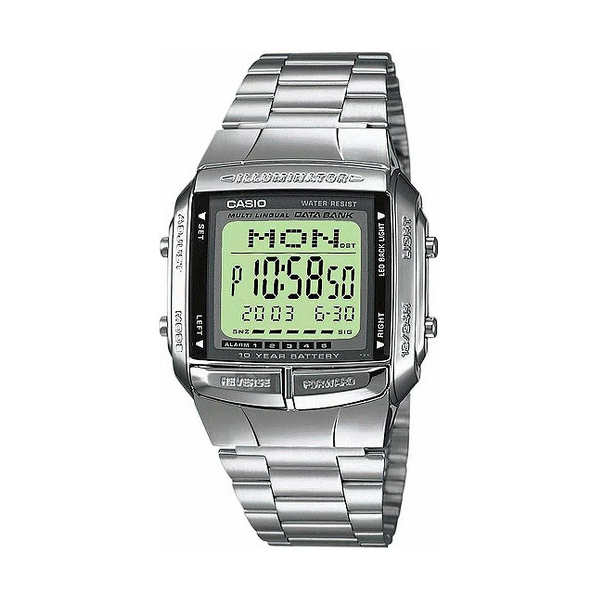 Laikrodis vyrams CASIO DATABANK DB-360-1A (zd161a)