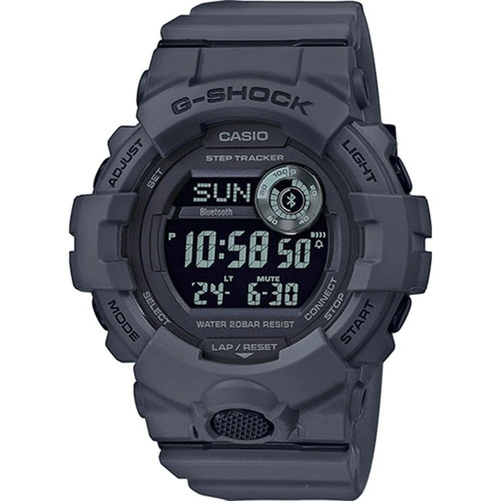 Išmanusis laikrodis Casio G-Shock GBD-800UC-8ER, Tamsiai pilkos spalvos