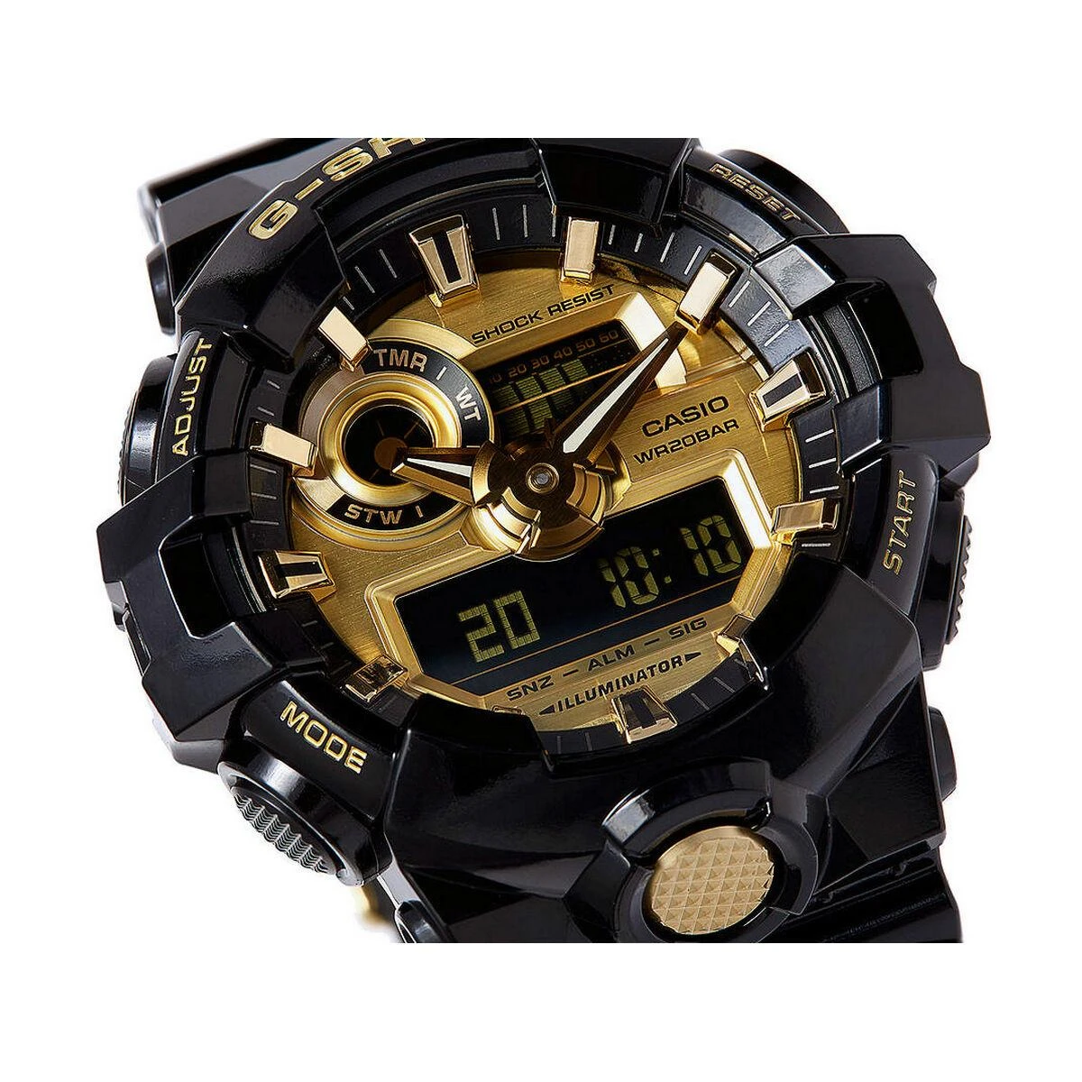 Laikrodis Casio G-Shock GA-710GB-1AER