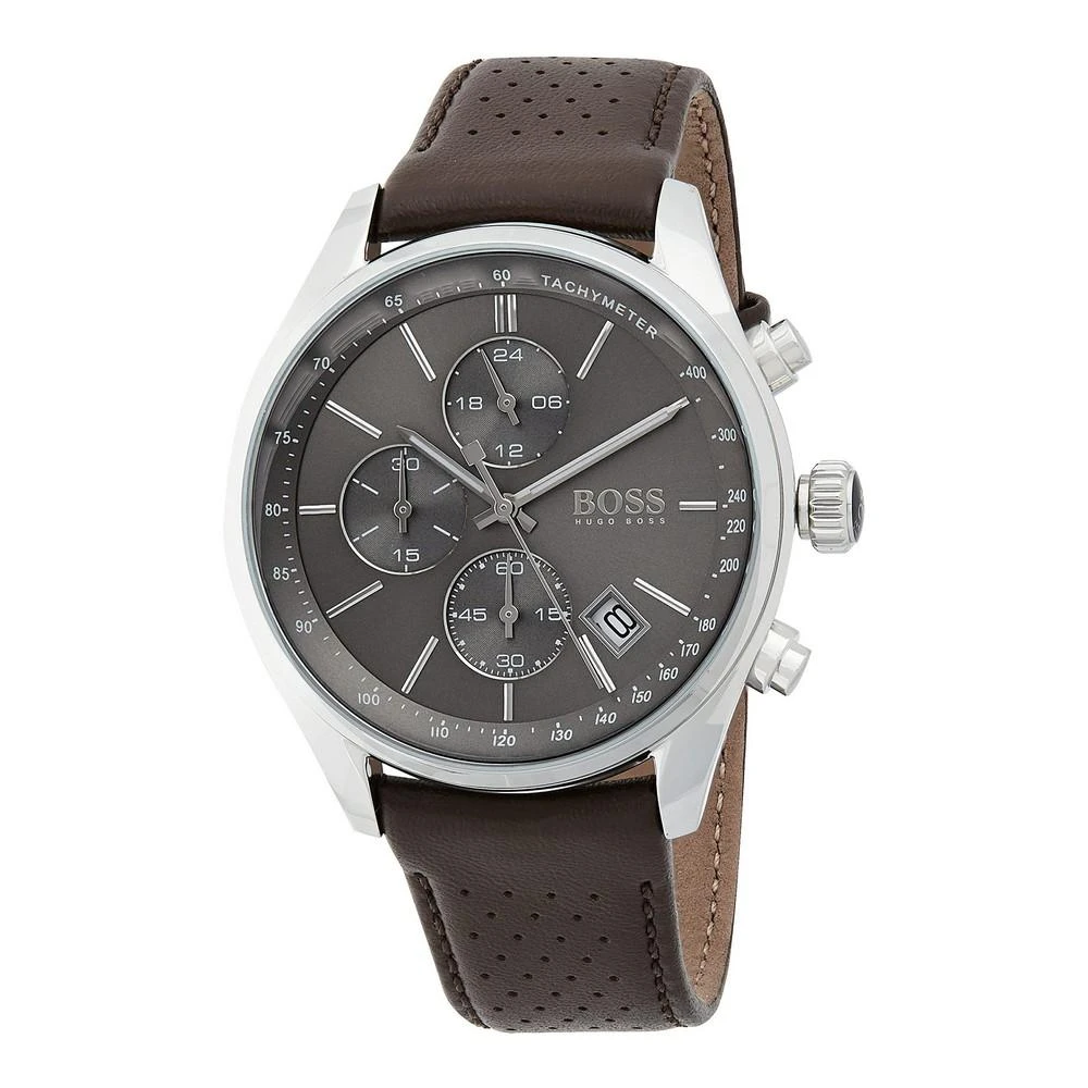 Vyriškas laikrodis HUGO BOSS 1513476 - GRAND PRIX (zh003c) + BOX