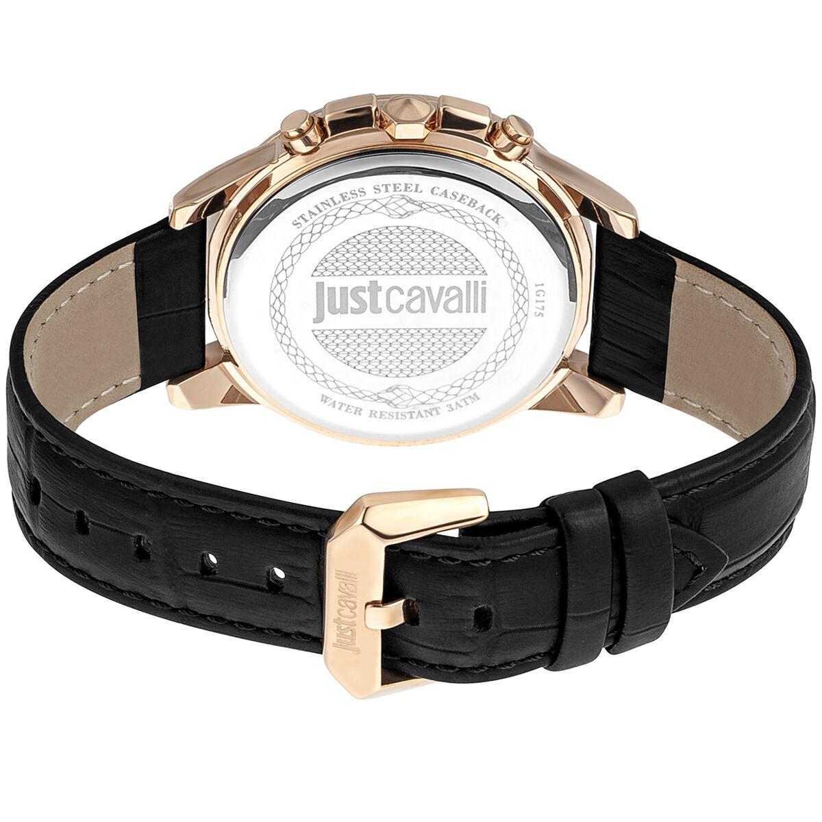 Laikrodis JUST CAVALLI JC1G175L0235. Kwarcowy, Kolor raudona. Mężczyzna.