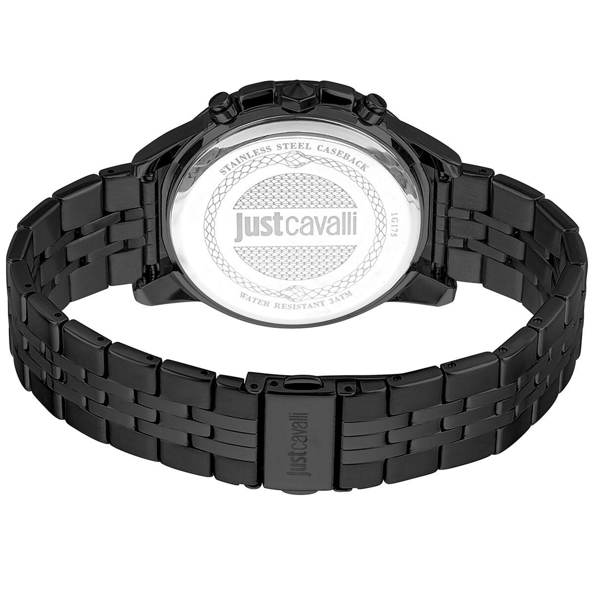 JustCavalli Laikrodis JUST CAVALLI JC1G175M0285. Kwarcowy, Kolor juoda. Mężczyzna.