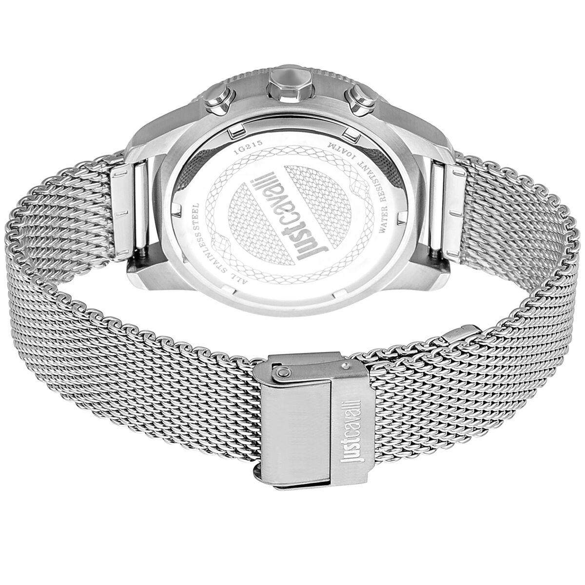 JustCavalli Laikrodis JUST CAVALLI JC1G215M0045. Kwarcowy, Kolor pilka. Mężczyzna.