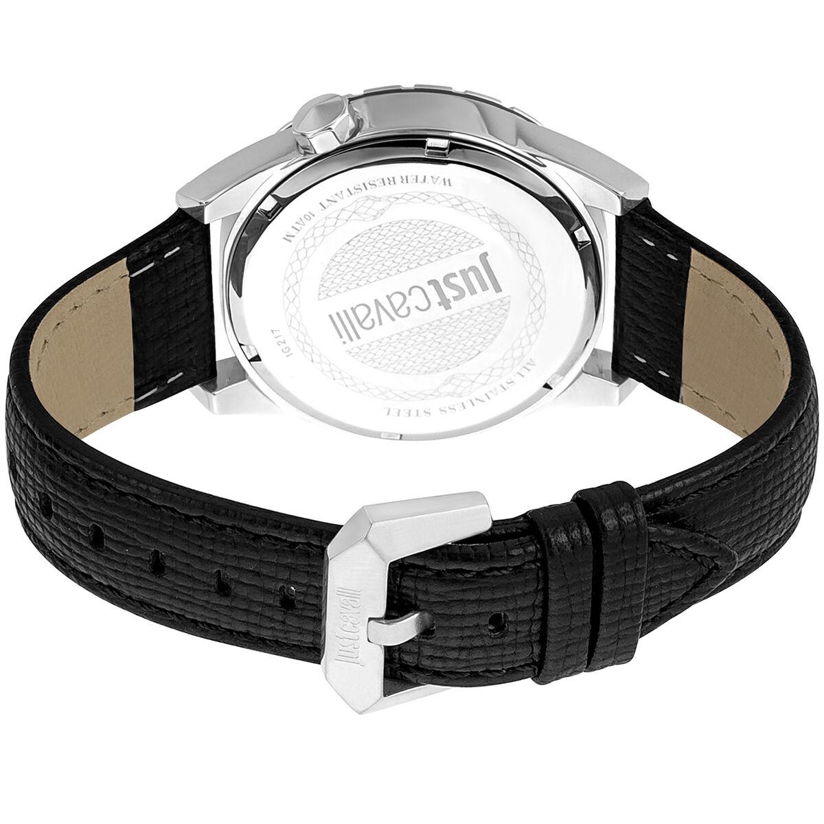 JustCavalli Laikrodis JUST CAVALLI JC1G217L0025. Kwarcowy, Kolor mėlyna. Mężczyzna.