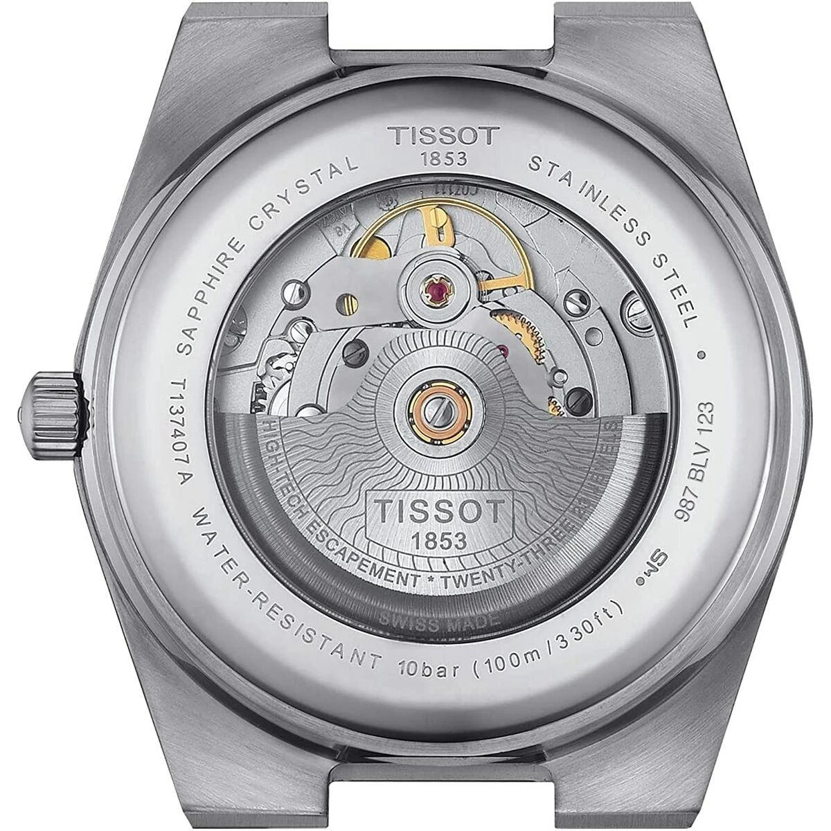 Laikrodis Tissot Prx Powermatic 80 T137.407.11.041.00