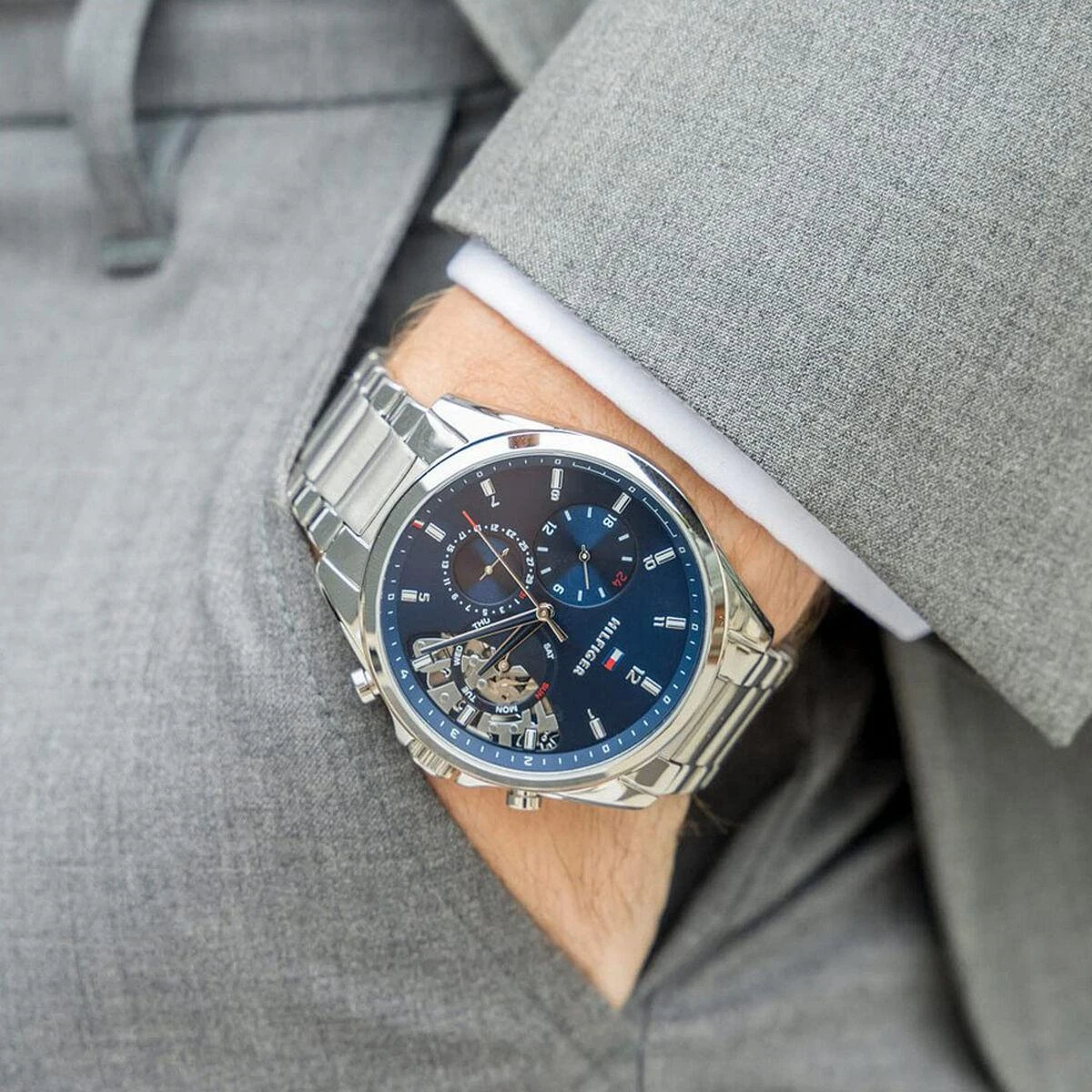 Laikrodis vyrams TOMMY HILFIGER 1710448 BAKER (zf053a)