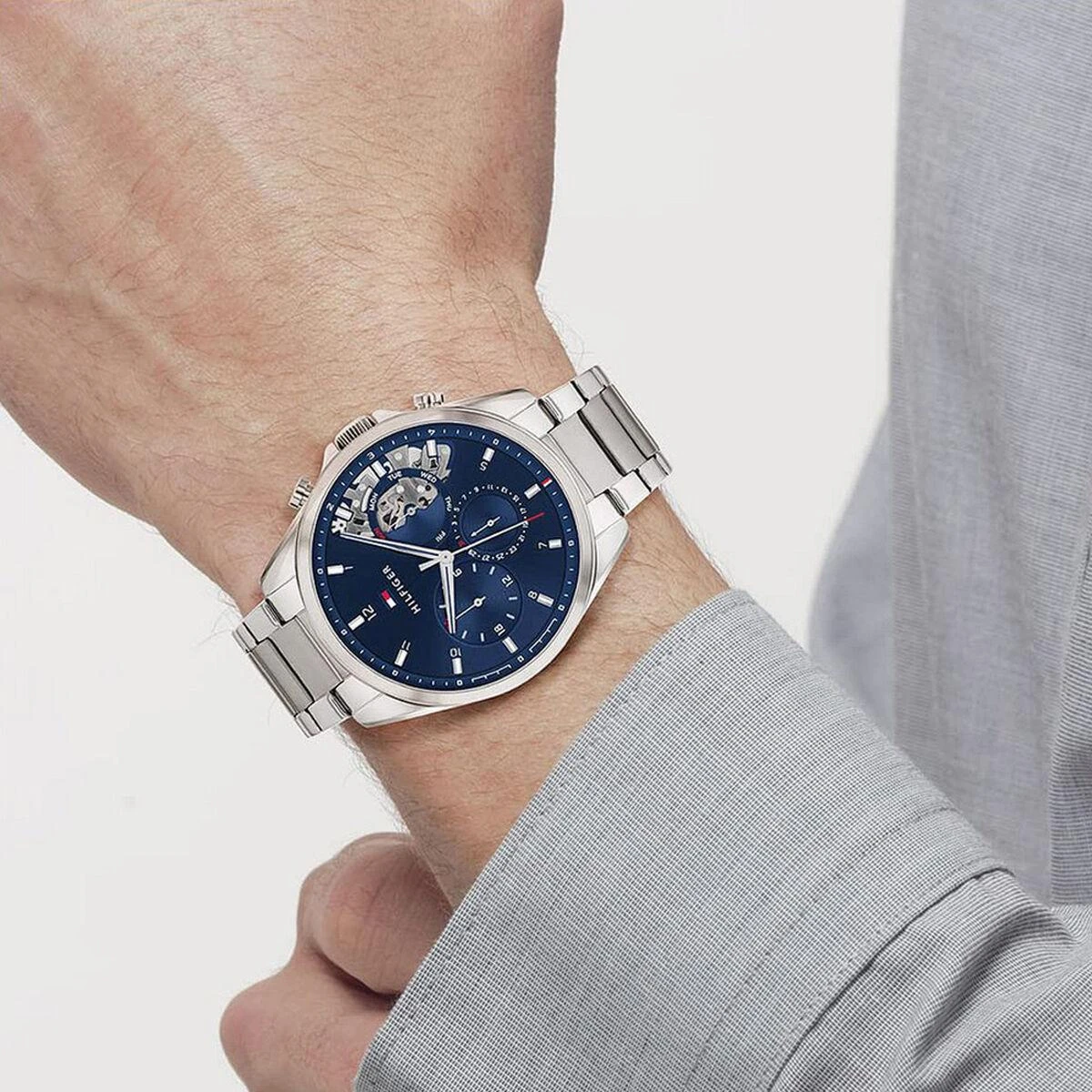 Laikrodis vyrams TOMMY HILFIGER 1710448 BAKER (zf053a)