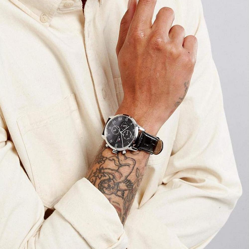 Vyriškas laikrodis TOMMY HILFIGER 1791401 KANE (zf045c)