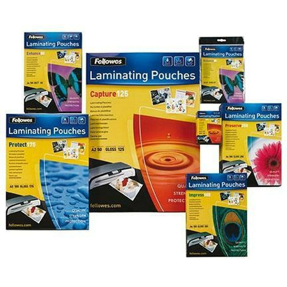 Fellowes LAMINAVIMO MAŠELĖLIS A3/100VNT 5302302 BIEDŽIAI