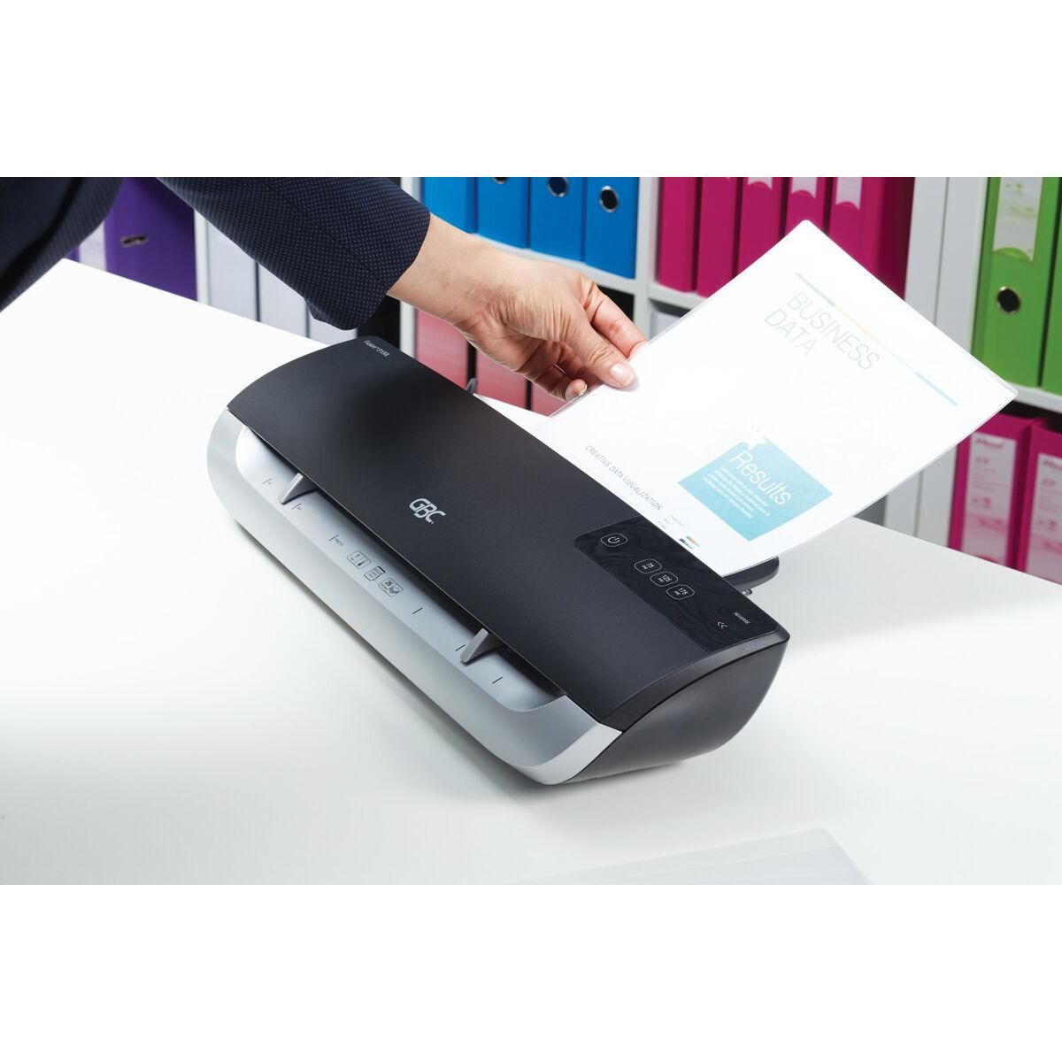 Machine à Plastifier GBC Fusion 3100L Format A3 – Plastifieuse Rapide, Pochettes 75 à 175 Microns, Design Compact Pour Bureau Et Maison