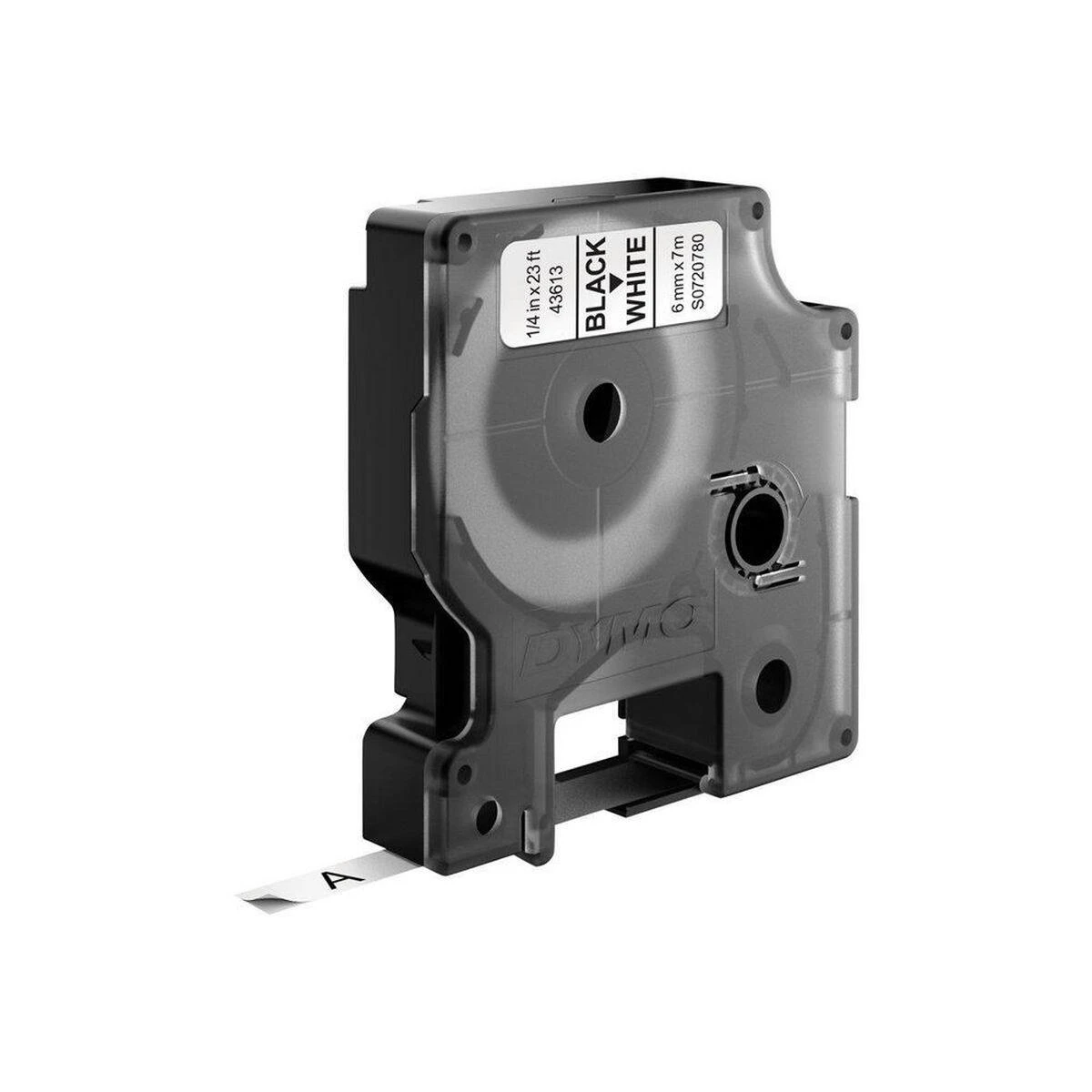 Juostelė DYMO D1 6mm x 7m, juoda ant balto / S0720780 43613