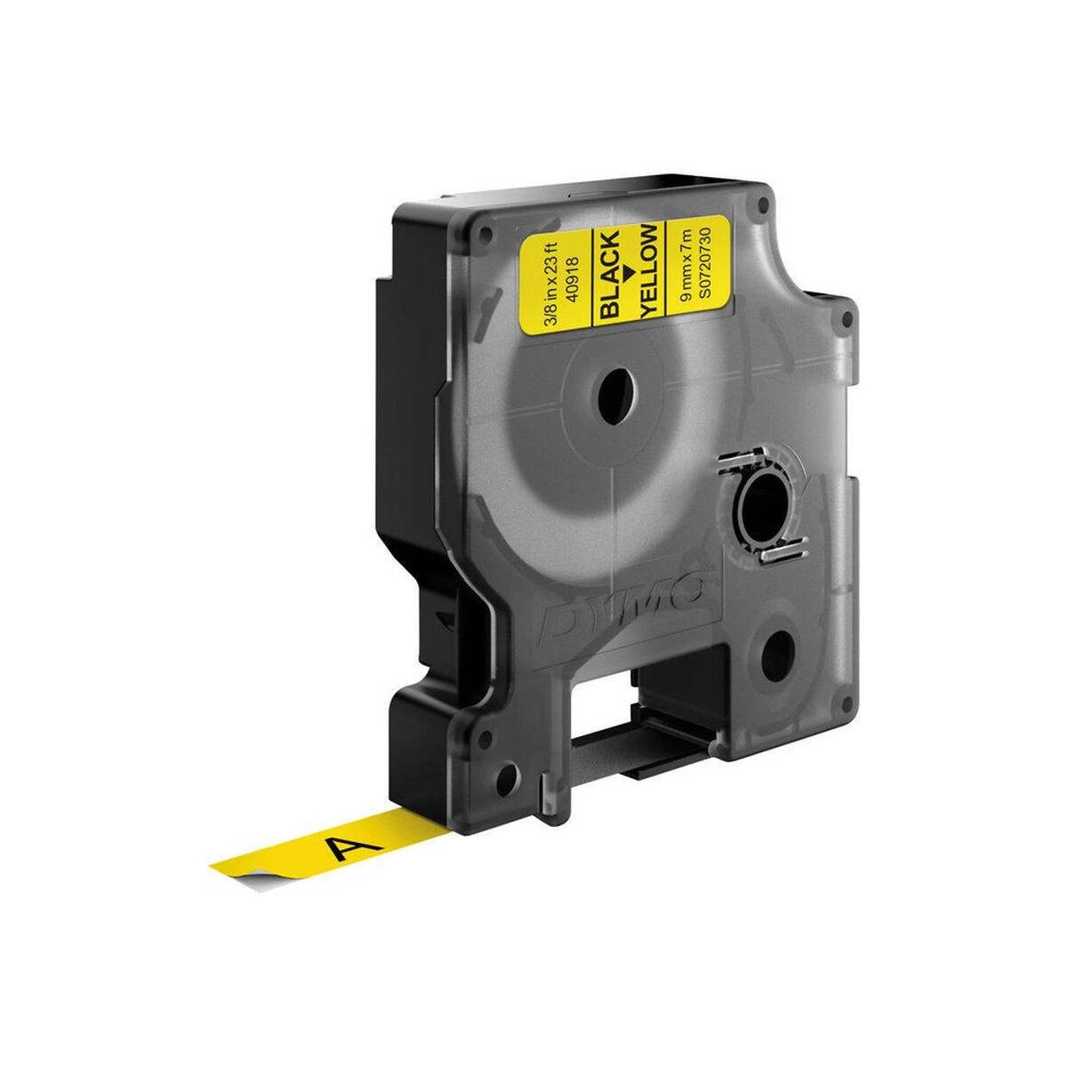 Dymo juosta S0720730 (juoda ant geltonos) D1 tipo